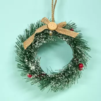 Подвесная декорация венок Foresta