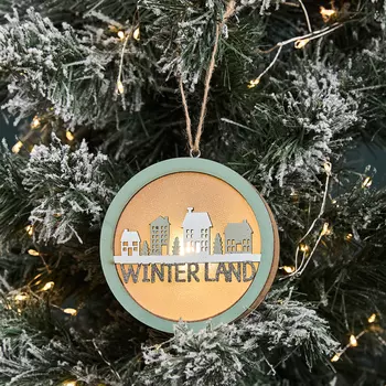 Подвесная декорация Winter land