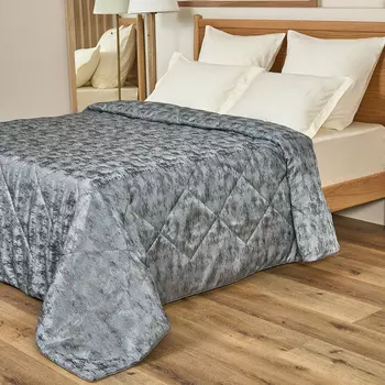 Покрывало Brillantezza, серое