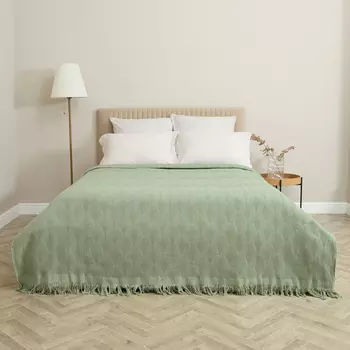 Покрывало Cialda, зеленое