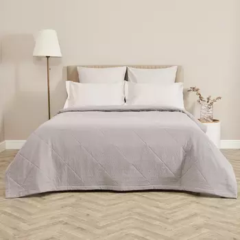 Покрывало Fiore grigio