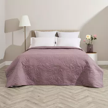 Покрывало Fogliare, розовая пудра