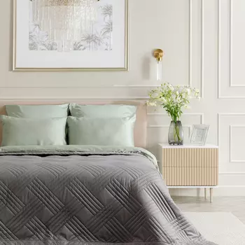 Покрывало Intessuto, серое