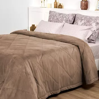 Покрывало Vellut, молочный шоколад