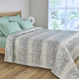 Покрывало Decorativo, серое