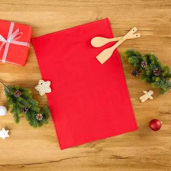 Полотенце Cellula, красное