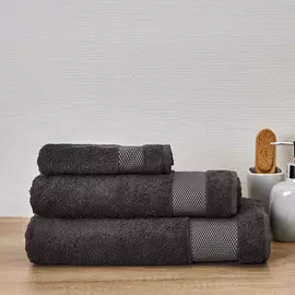 Полотенце махровое Dalia, коричневое