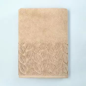 Полотенце махровое Luana, бежевое