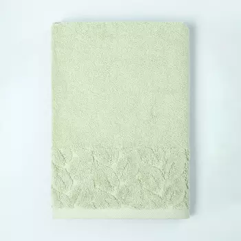 Полотенце махровое Luana, зеленое