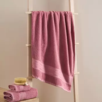 Полотенце махровое Basena, пыльная роза