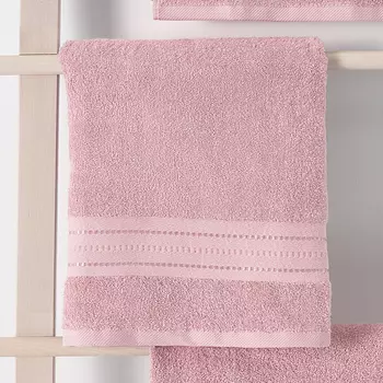 Полотенце махровое Basena, розовое