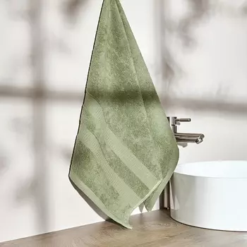 Полотенце махровое Bettino, зеленое