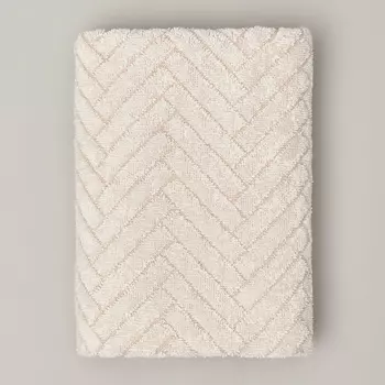 Полотенце махровое Casetta, бежевое