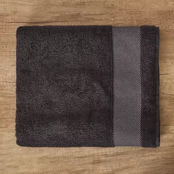 Полотенце махровое Dalia, коричневое