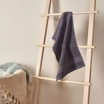 Полотенце махровое Essenziale, сине-фиолетовое