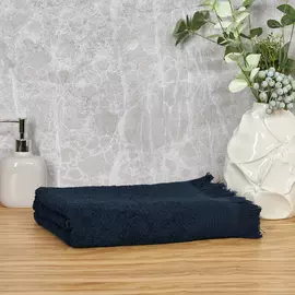 Полотенце махровое Finezza, синее