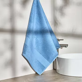 Полотенце махровое Gusto, голубое