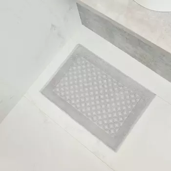 Полотенце махровое Illumination для ног, серое