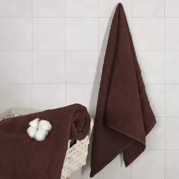 Полотенце махровое Олимп, шоколад