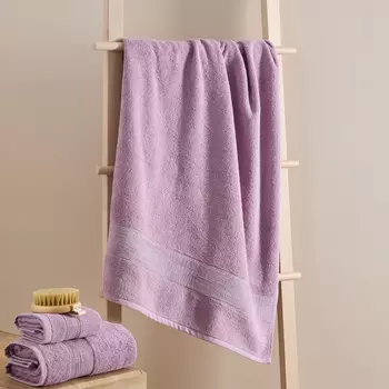 Полотенце махровое Piega, сирень