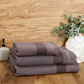 Полотенце махровое Pragmatic, коричневое