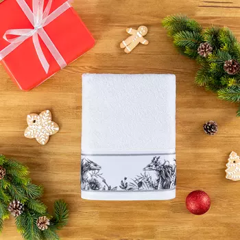 Полотенце махровое White Dragons