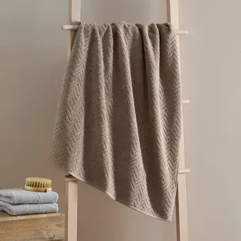 Полотенце махровое Zigzag, капучино