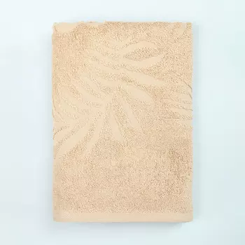 Полотенце махровое Tropico, бежевое