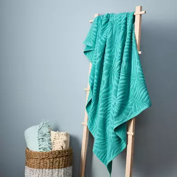 Полотенце Tropics, зеленое