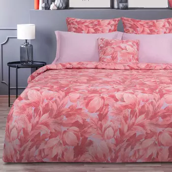 Постельное белье Tenero, розовое (тубус)
