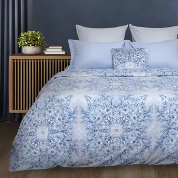 Постельное белье Venetto, голубое