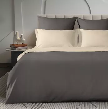 Постельное белье Volcanic gray & Greige