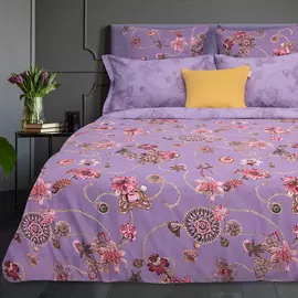 Постельное белье Ancora, сиреневое