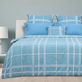 Постельное бельё Bonmarito, голубое