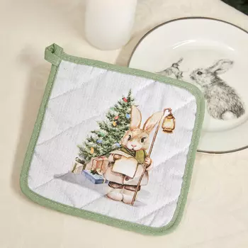 Прихватка Christmas Bunny