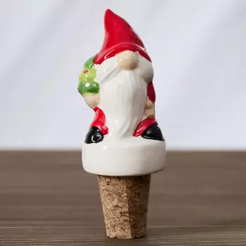 Пробка для вина Christmas jam, гном