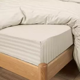 Простыня Ecru страйп-сатин 40156