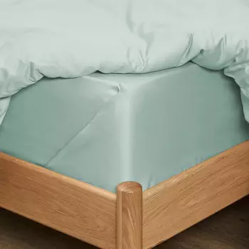 Простыня Light teal перкаль