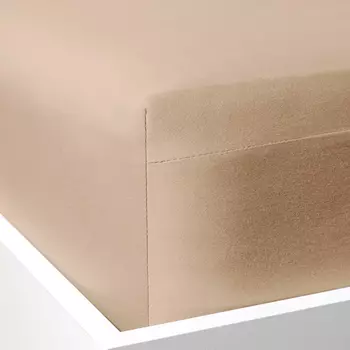 Простыня на резинке Almond