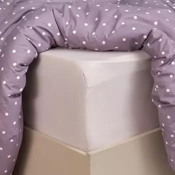 Простыня на резинке Biscuit beige