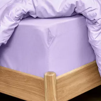 Простыня на резинке Crocus Purple