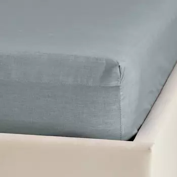 Простыня на резинке Dark ash