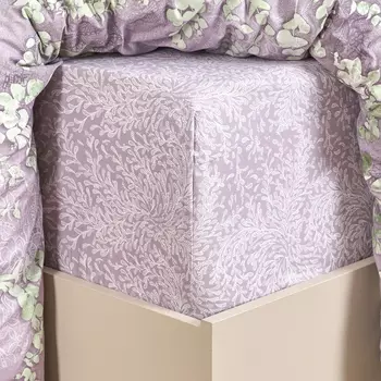 Простыня на резинке Gray