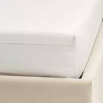 Простыня на резинке Gray Pearl