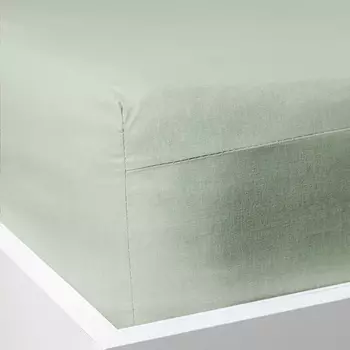 Простыня на резинке Green leaf I