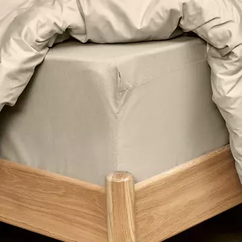 Простыня на резинке Greige