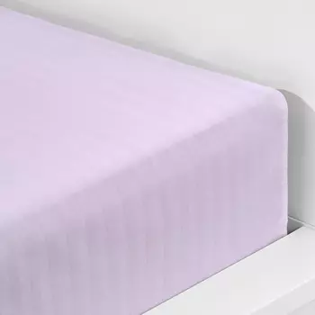 Простыня на резинке Lavender, полоска