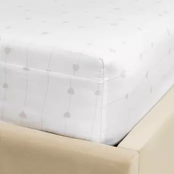 Простыня на резинке Lilac romance