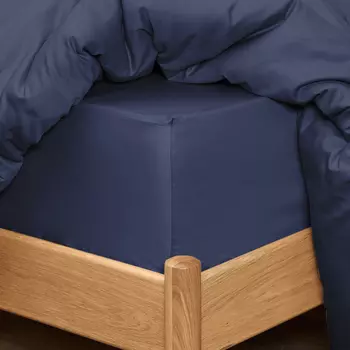 Простыня на резинке Midnight blue