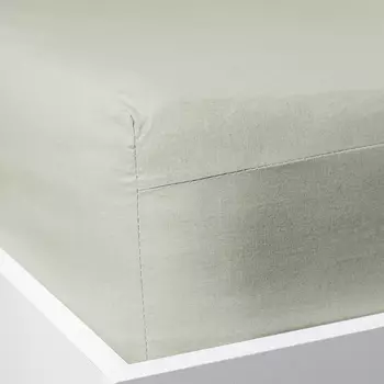 Простыня на резинке Mist Green